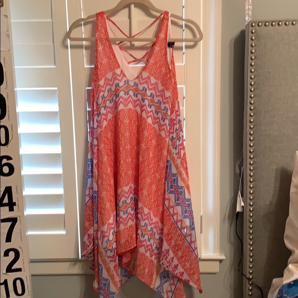 AQUA Long flowy top